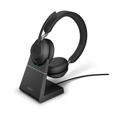 Гарнитура Jabra Evolve2 65 Link380c MS Stereo Stand Black Гарнитура Jabra Evolve2 65 Link380c MS Stereo Stand Black