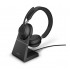 Гарнитура Jabra Evolve2 65 Link380c MS Stereo Stand Black Гарнитура Jabra Evolve2 65 Link380c MS Stereo Stand Black