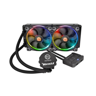 Кулер с водяным охлаждением Thermaltake Water 3.0 Riing RGB 240 Кулер с водяным охлаждением Thermaltake Water 3.0 Riing RGB 240