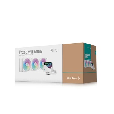 Кулер с водяным охлаждением Deepcool LT360 WH ARGB Кулер с водяным охлаждением Deepcool LT360 WH ARGB