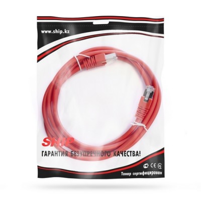 Патч Корд SHIP Cat.6 FTP RJ-45 3 м S7025RD0300-P Патч Корд SHIP Cat.6 FTP RJ-45 3 м S7025RD0300-P