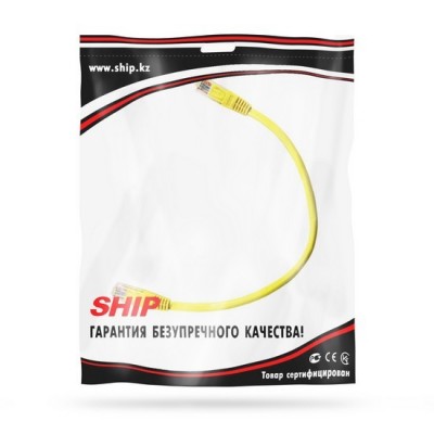 Патч Корд SHIP Cat.5e UTP LSZH RJ-45 0.3 м S3025YL0030-P Патч Корд SHIP Cat.5e UTP LSZH RJ-45 0.3 м S3025YL0030-P