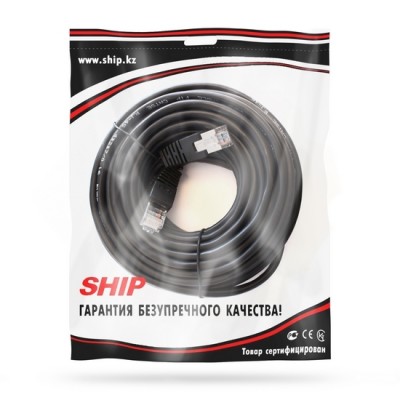 Патч Корд SHIP Cat.5e FTP LSZH RJ-45 15 м S4025BK1500-P Патч Корд SHIP Cat.5e FTP LSZH RJ-45 15 м S4025BK1500-P
