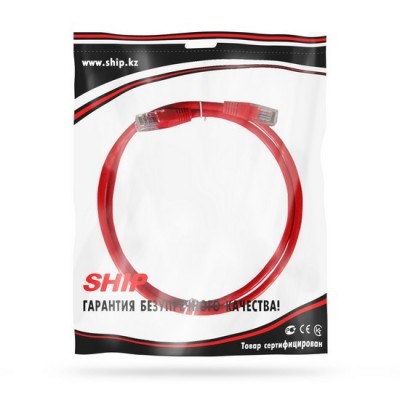 Патч Корд SHIP Cat.5e UTP LSZH RJ-45 0.5 м S3025RD0050-P Патч Корд SHIP Cat.5e UTP LSZH RJ-45 0.5 м S3025RD0050-P
