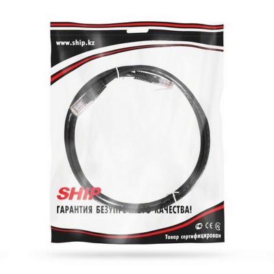 Патч Корд SHIP Cat.5e UTP LSZH RJ-45 0.5 м S3025BK0050-P Патч Корд SHIP Cat.5e UTP LSZH RJ-45 0.5 м S3025BK0050-P