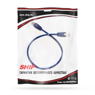 Патч Корд SHIP Cat.5e FTP LSZH RJ-45 0.5 м S4025BL0050-P Патч Корд SHIP Cat.5e FTP LSZH RJ-45 0.5 м S4025BL0050-P