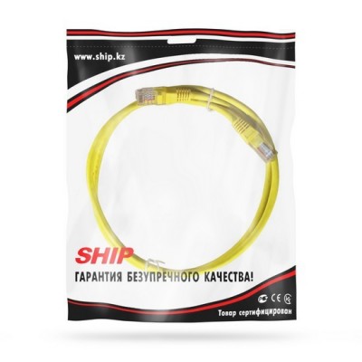 Патч Корд SHIP Cat.5e UTP LSZH RJ-45 0.5 м S3025YL0050-P Патч Корд SHIP Cat.5e UTP LSZH RJ-45 0.5 м S3025YL0050-P