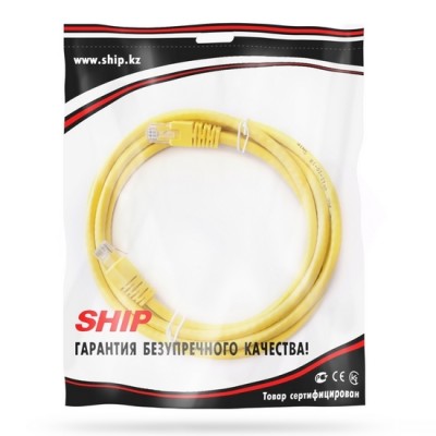 Патч Корд SHIP Cat.6 UTP RJ-45 3 м S6025YL0300-P Патч Корд SHIP Cat.6 UTP RJ-45 3 м S6025YL0300-P