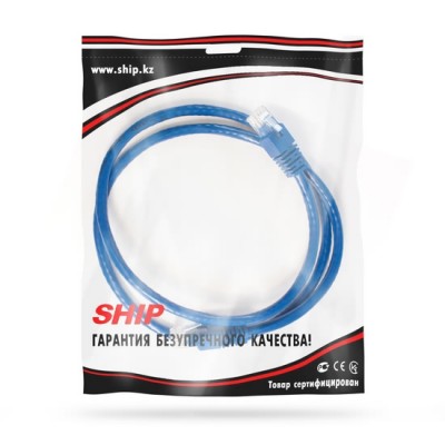 Патч Корд SHIP Cat.6 UTP LSZH RJ-45 1 м S6025BL0100-P Патч Корд SHIP Cat.6 UTP LSZH RJ-45 1 м S6025BL0100-P