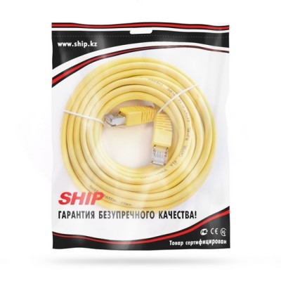 Патч Корд SHIP Cat.5e FTP LSZH RJ-45 7.5 м S4025YL0750-P Патч Корд SHIP Cat.5e FTP LSZH RJ-45 7.5 м S4025YL0750-P
