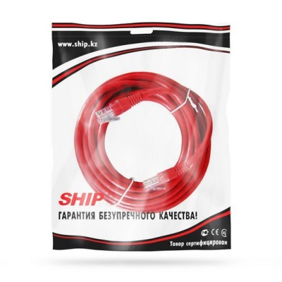 Патч Корд SHIP Cat.5e UTP LSZH RJ-45 10 м S3025RD1000-P Патч Корд SHIP Cat.5e UTP LSZH RJ-45 10 м S3025RD1000-P