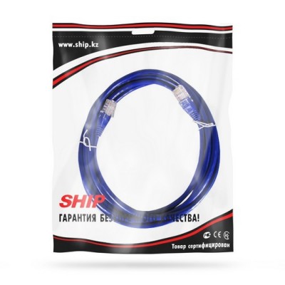 Патч Корд SHIP Cat.5e UTP LSZH RJ-45 5 м S3025BL0500-P Патч Корд SHIP Cat.5e UTP LSZH RJ-45 5 м S3025BL0500-P