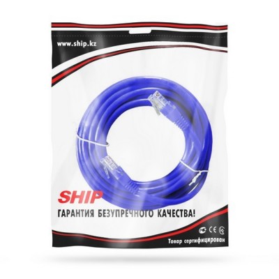 Патч Корд SHIP Cat.5e UTP LSZH RJ-45 10 м S3025BL1000-P Патч Корд SHIP Cat.5e UTP LSZH RJ-45 10 м S3025BL1000-P