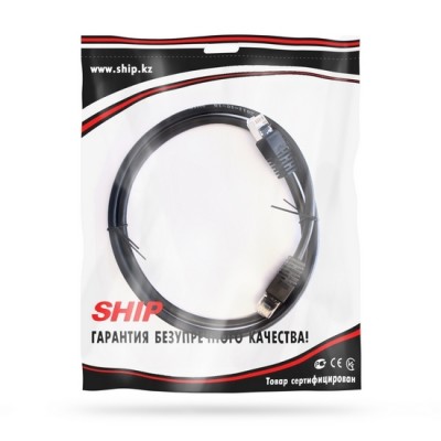 Патч Корд SHIP Cat.6 FTP LSZH RJ-45 1 м S7025BK0100-P Патч Корд SHIP Cat.6 FTP LSZH RJ-45 1 м S7025BK0100-P