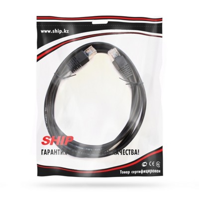 Патч Корд SHIP Cat.5e FTP LSZH RJ-45 1 м S4025BK0100-P Патч Корд SHIP Cat.5e FTP LSZH RJ-45 1 м S4025BK0100-P