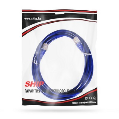 Патч Корд SHIP Cat.5e UTP LSZH RJ-45 3 м S3025BL0300-P Патч Корд SHIP Cat.5e UTP LSZH RJ-45 3 м S3025BL0300-P