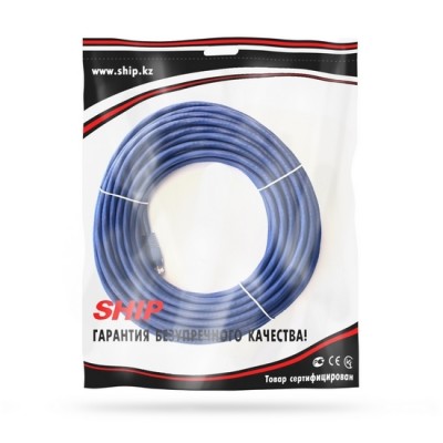 Патч Корд SHIP Cat.6 UTP LSZH RJ-45 20 м S6025BL2000-P Патч Корд SHIP Cat.6 UTP LSZH RJ-45 20 м S6025BL2000-P