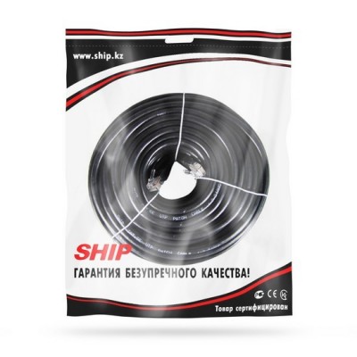 Патч Корд SHIP Cat.5e UTP LSZH RJ-45 20 м S3025BK2000-P Патч Корд SHIP Cat.5e UTP LSZH RJ-45 20 м S3025BK2000-P