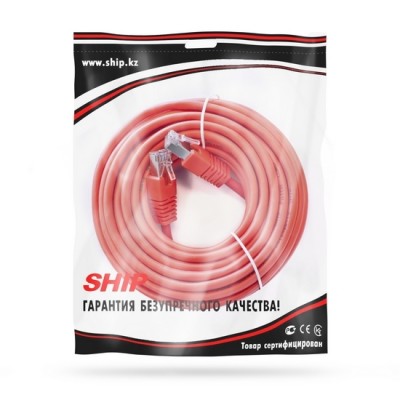Патч Корд SHIP Cat.5e FTP LSZH RJ-45 10 м S4025RD1000-P Патч Корд SHIP Cat.5e FTP LSZH RJ-45 10 м S4025RD1000-P