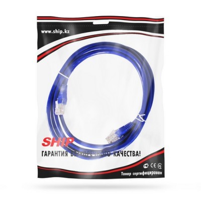 Патч Корд SHIP Cat.5e UTP LSZH RJ-45 2 м S3025BL0200-P Патч Корд SHIP Cat.5e UTP LSZH RJ-45 2 м S3025BL0200-P