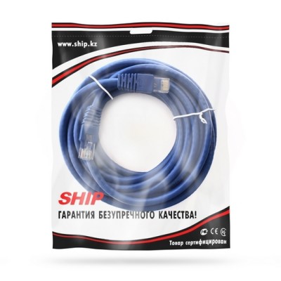 Патч Корд SHIP Cat.6 UTP LSZH RJ-45 7.5 м S6025BL0750-P Патч Корд SHIP Cat.6 UTP LSZH RJ-45 7.5 м S6025BL0750-P