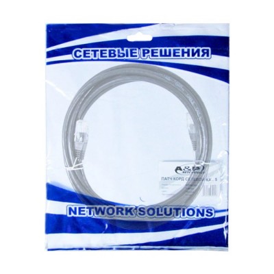 Патч Корд A&P Cat.5 UTP RJ-45 1 м APP001BK1 Патч Корд A&P Cat.5 UTP RJ-45 1 м APP001BK1