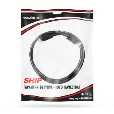 Патч Корд SHIP Cat.6 UTP LSZH RJ-45 1 м S6025BK0100-P Патч Корд SHIP Cat.6 UTP LSZH RJ-45 1 м S6025BK0100-P
